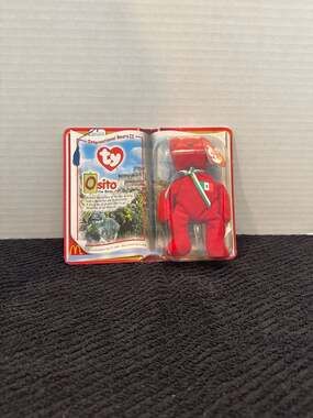 Ty McDonald's International Bears II Osito The Bear Teenie Beanie Baby Sealed